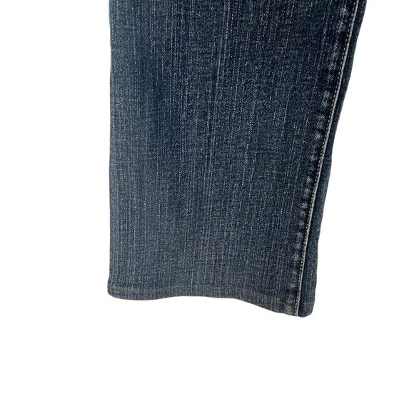 Guess Women's Stretch Denim Jeans Blue Size 28 Logo Pockets Zip Fly - Picture 9 of 10